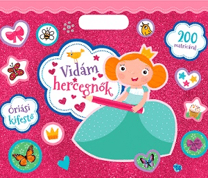 Óriás kifestő - Vidám hercegnők