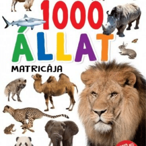 1000 állat matricája - Fehér